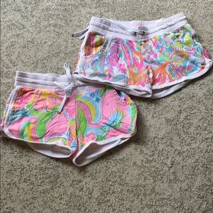 Lily Pulitzer casual shorts set of two